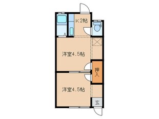 シャトレコ－トⅢの物件間取画像